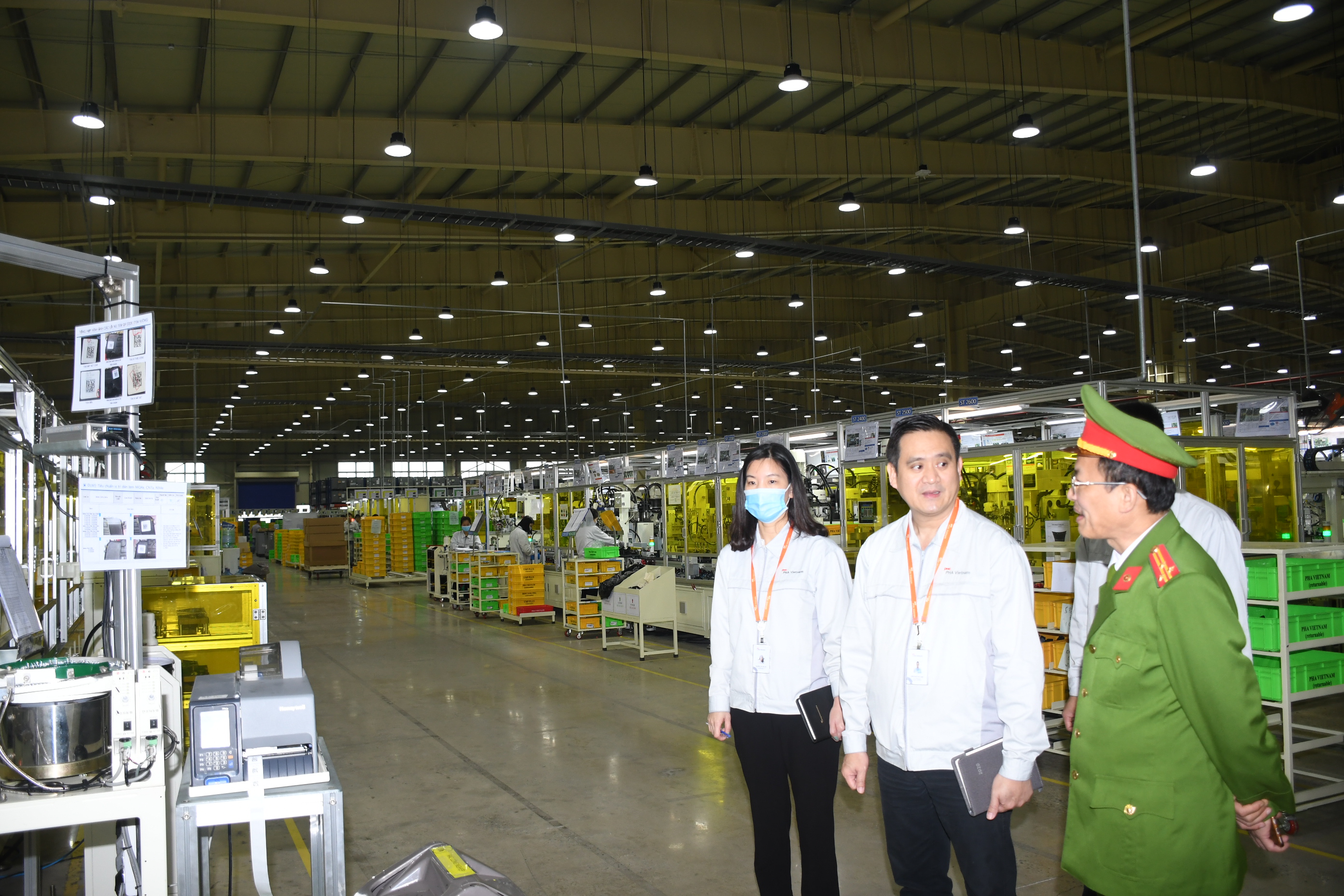 Bảo đảm an toàn phòng cháy đối với kho, xuởng sản xuất